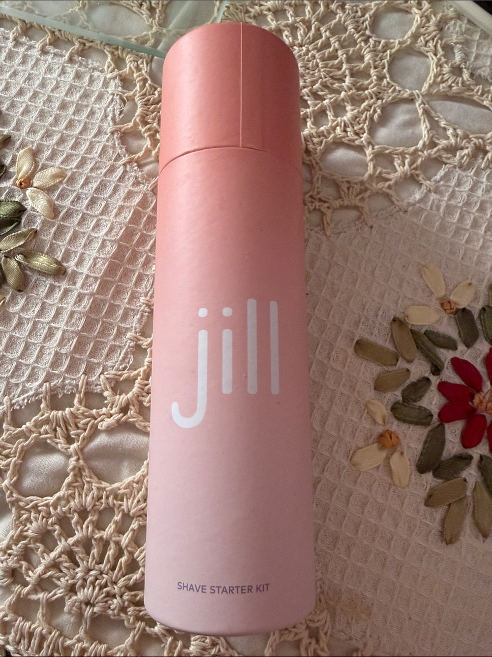 Jill Pink Shave Starter Kit - Cylinder Packaging